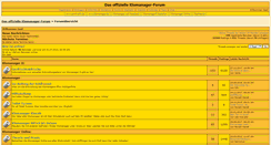 Desktop Screenshot of forum.klomanager.de